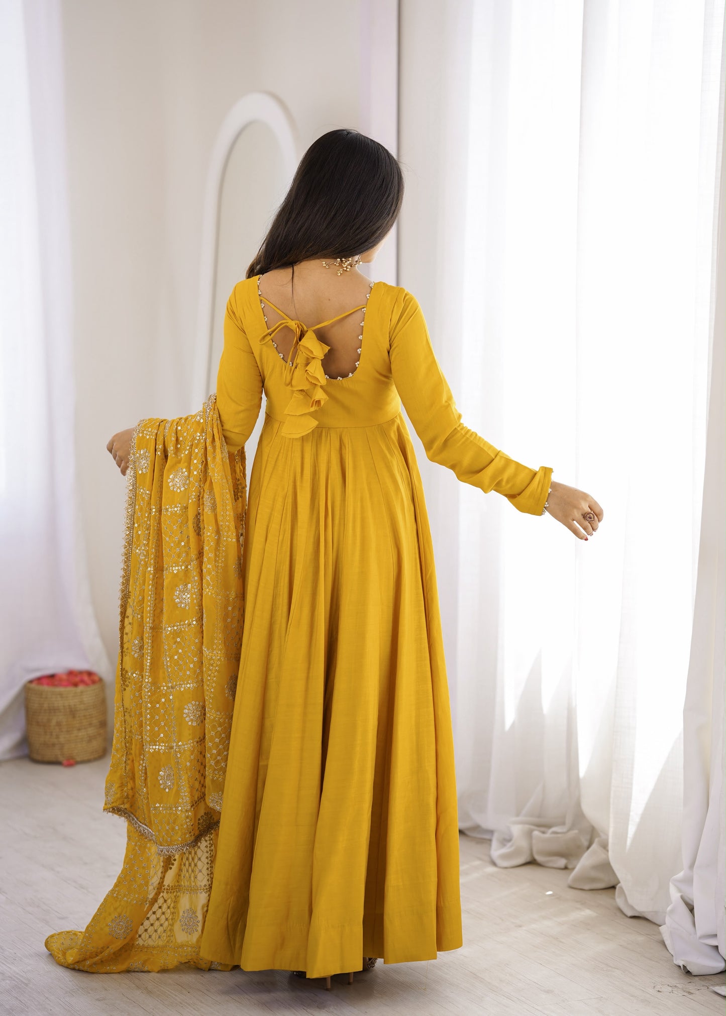 Regal Festive Anarkali – Premium Chanderi Collection