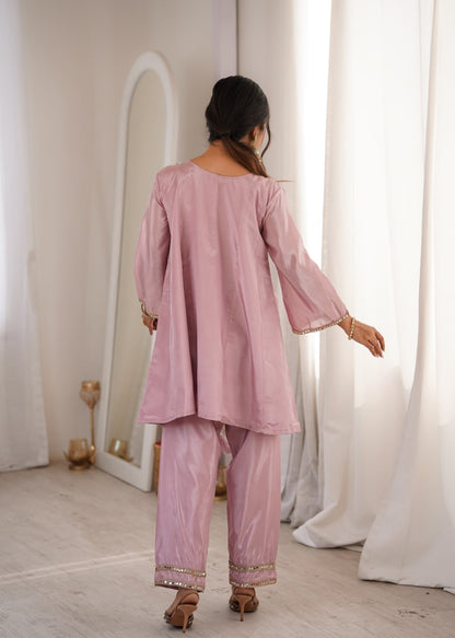 Mirror Muse Co-Ord Set – Ethnic Kurti & Batwa Combo