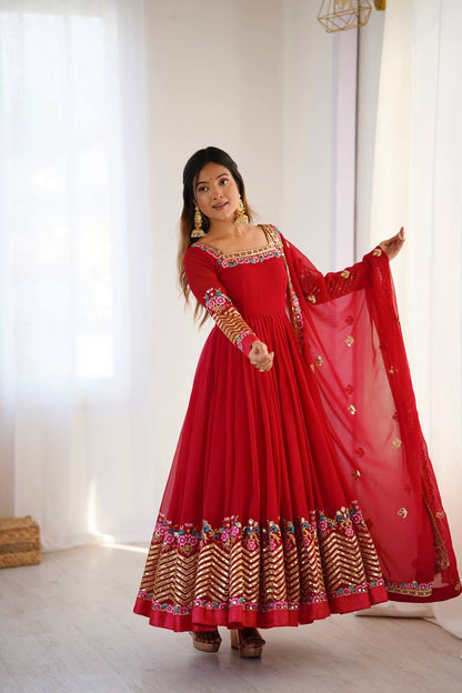 Elegant Anarkali Set