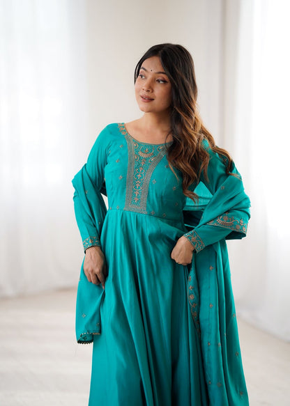 Premium Roman Anarkali