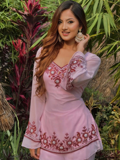 Rosy Bloom Embroidery Set 🌸