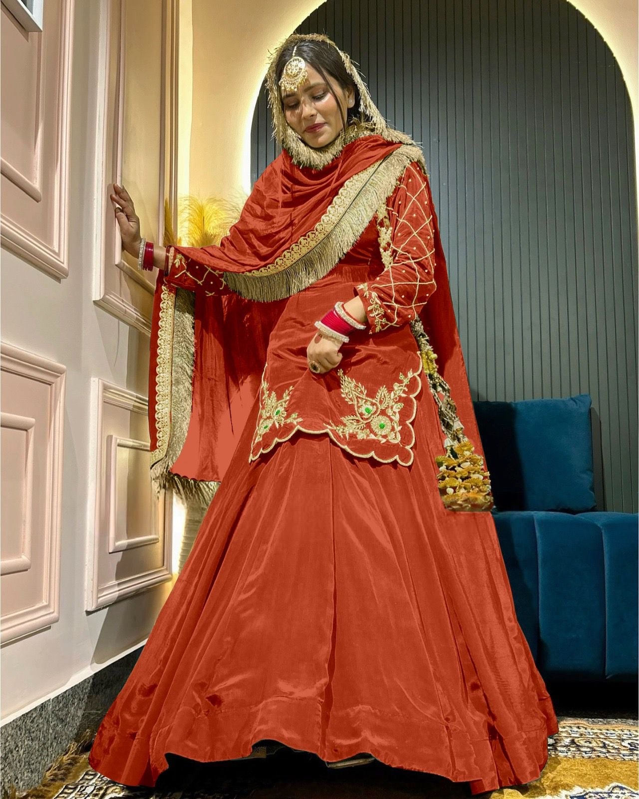 Shaadi Special Lehenga Outfit