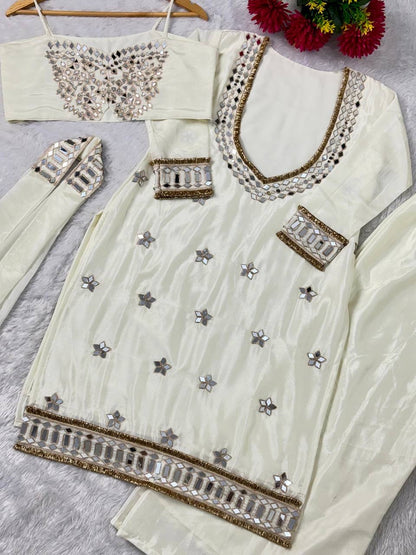 Snow Glow Mirror Set