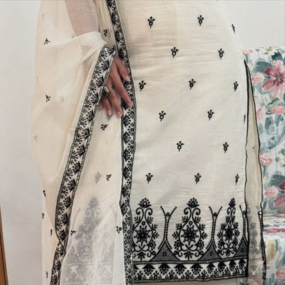Maska Cotton Silk Suit Set – Embroidered Designer Elegance