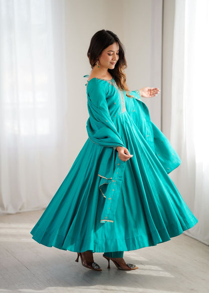 Premium Roman Anarkali