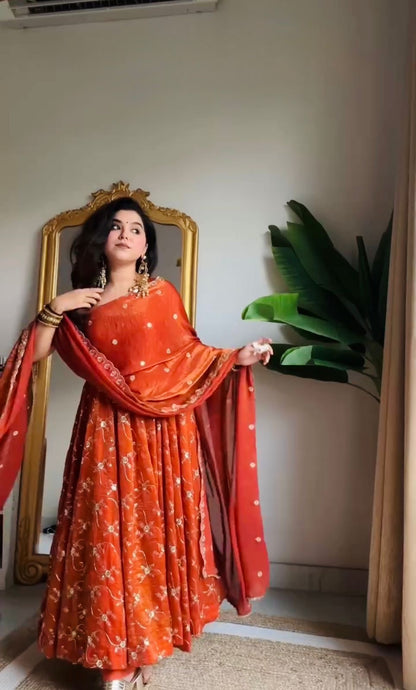 Designer Anarkali Set