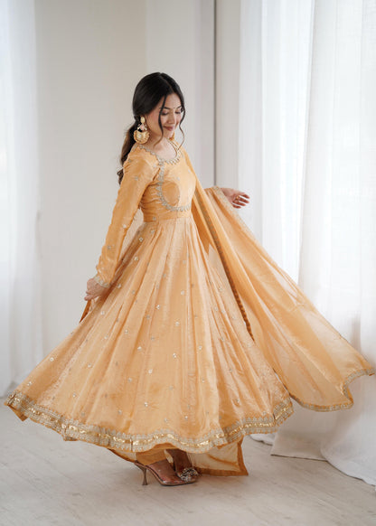 Fandy Silk Anarkali