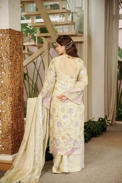 Silk Grace Plazo Set – Thread & Sequence Designer Wear