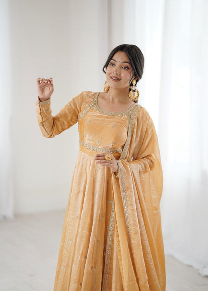 Fandy Silk Anarkali