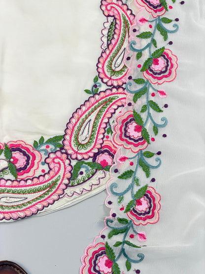 Graceful Farshi Look – Embroidered Ethnic Collection