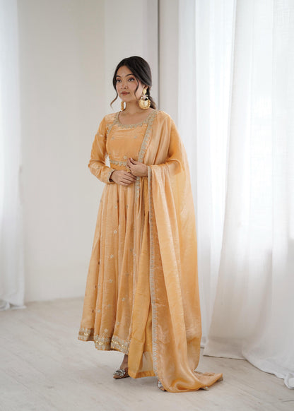 Fandy Silk Anarkali
