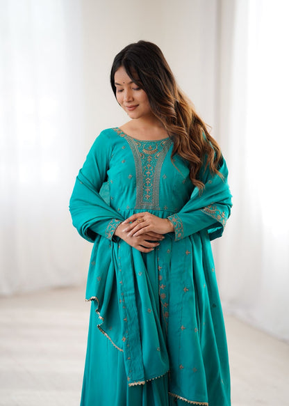 Premium Roman Anarkali