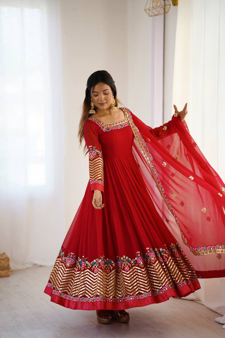 Elegant Anarkali Set