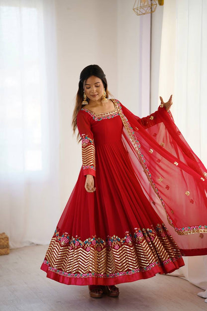 Elegant Anarkali Set