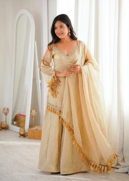 Classic Mirror Plazzo Set – Boutique Ethnic Wear