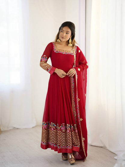Elegant Anarkali Set