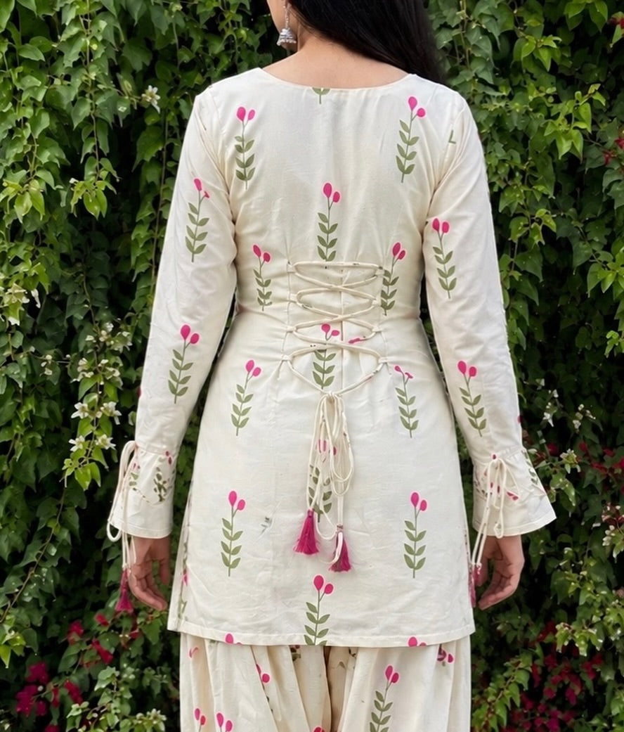 Cotton Comfort Farshi Set – Pure Cambric Elegance