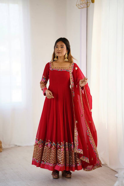 Elegant Anarkali Set