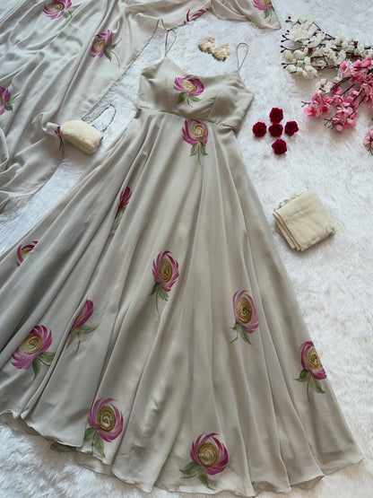 Flowy Anarkali Set