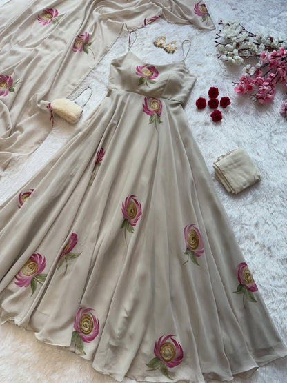 Flowy Anarkali Set