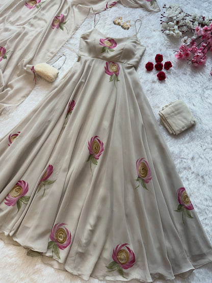 Flowy Anarkali Set