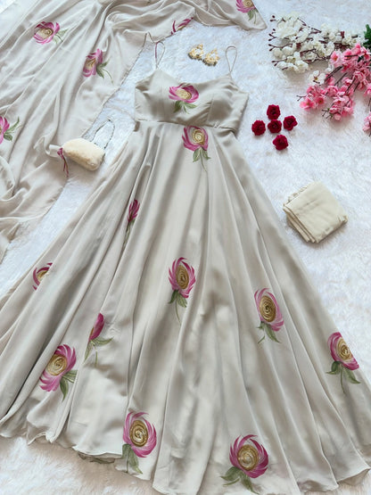 Flowy Anarkali Set