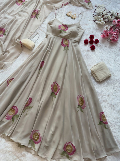Flowy Anarkali Set